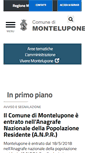Mobile Screenshot of comune.montelupone.mc.it